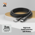 RA45i USB-TYPE C Cable | Fast Charging, High-Speed Data Cable 45W 2 Meter Long - Image 7