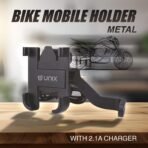 Bike Holder UX-BH99 with 2.1A USB Charger - Image 2