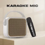 Joy Karaoke Bluetooth Speaker with Microphone - Black - Image 7