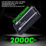 Unix Power Bank, USB 20000mAh, Type C ,Iphone - Image 9