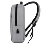 Laptop Backpack School Bag -Grey - Image 9