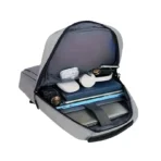 Laptop Backpack School Bag -Grey - Image 10