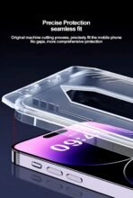 Tempered Glass iPhone Screen Protector – Scratch Resistant, Ultra-Clear 16 Pro - Image 3