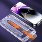 Tempered Glass iPhone Screen Protector – Scratch Resistant, Ultra-Clear 16 Pro - Image 7